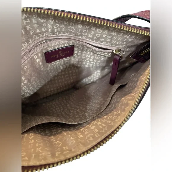 Kate Spade Laurel Way Rima Crossbody Bag Mahogany EUC - Picture 5 of 5